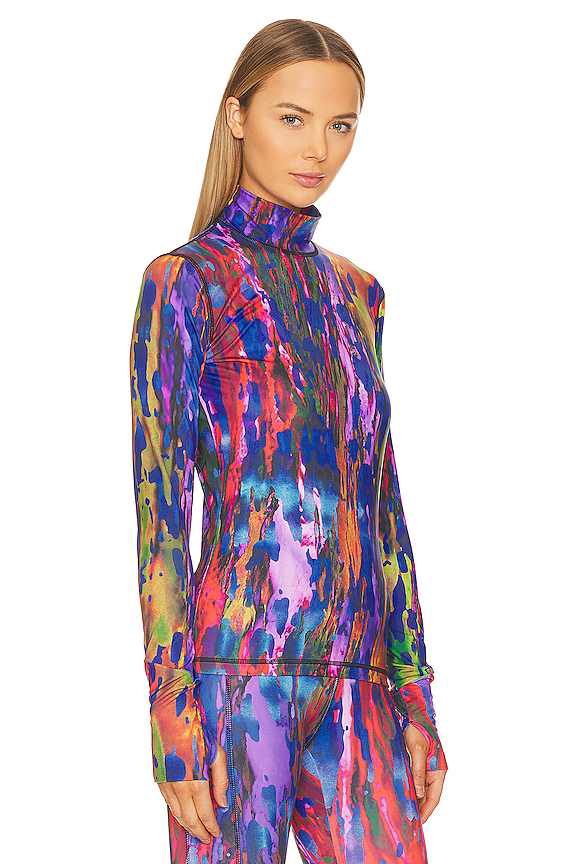 view 2 of 5 Aztech Next To Skin Top in Pink Camo Multi