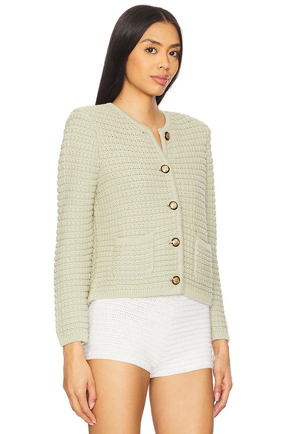 view 2 of 5 Gaspard Cardigan in Sauge