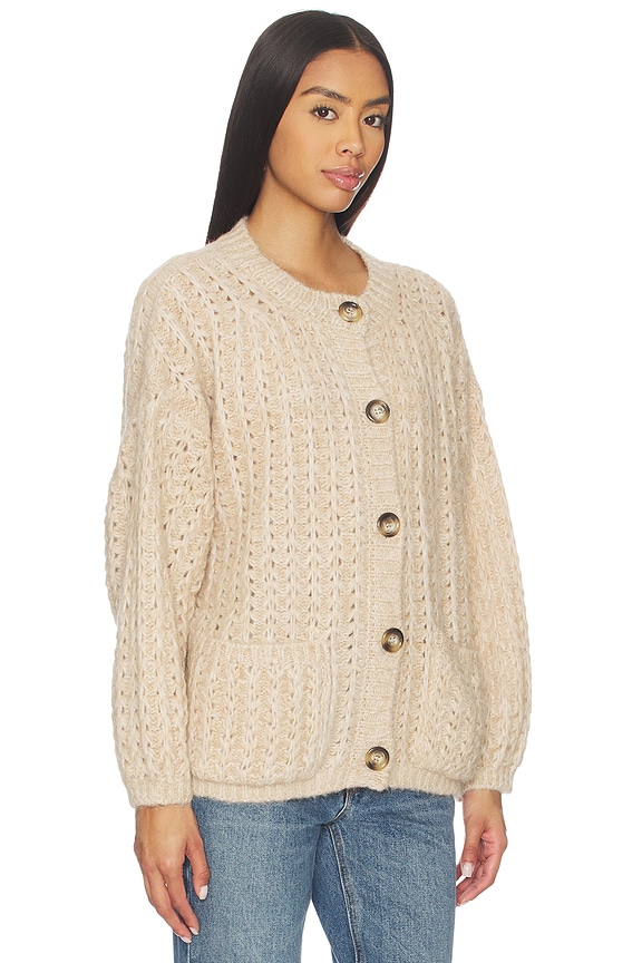 view 2 of 4 Bosic Cardigan in Beige