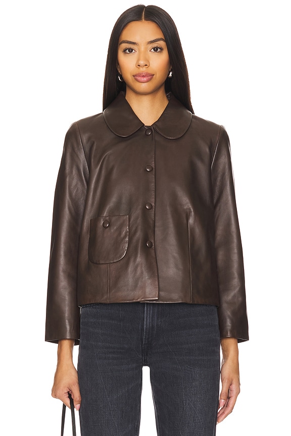 view 2 of 5 Milos Jacket in Marron