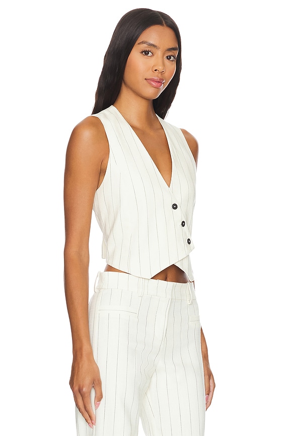 view 2 of 5 Gilet Erita Vest in Ecru