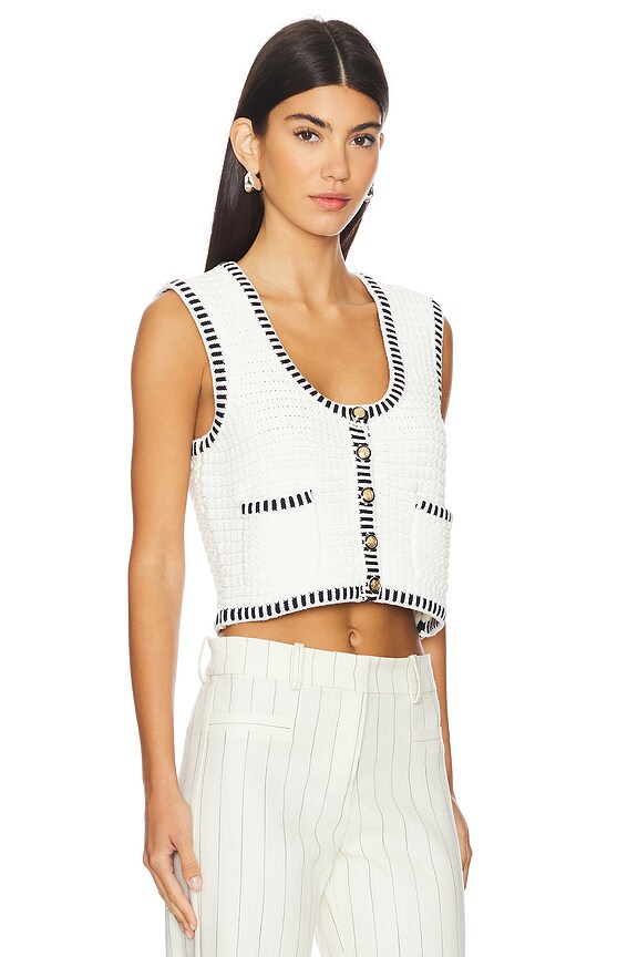 view 2 of 5 Gustave Cardigan Top in Ecru