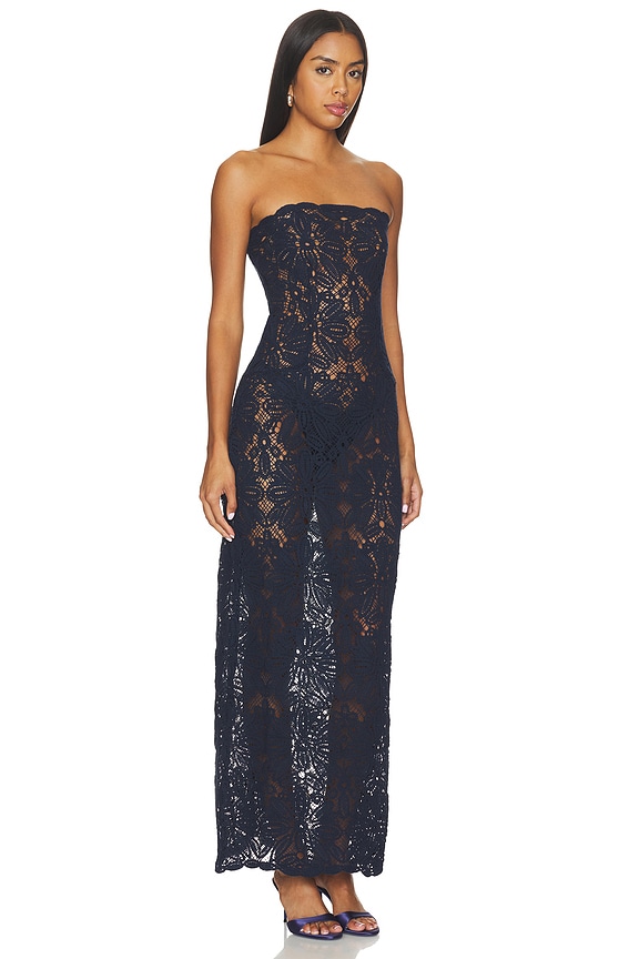 view 2 of 4 Sandro Dress in Midnight Blue