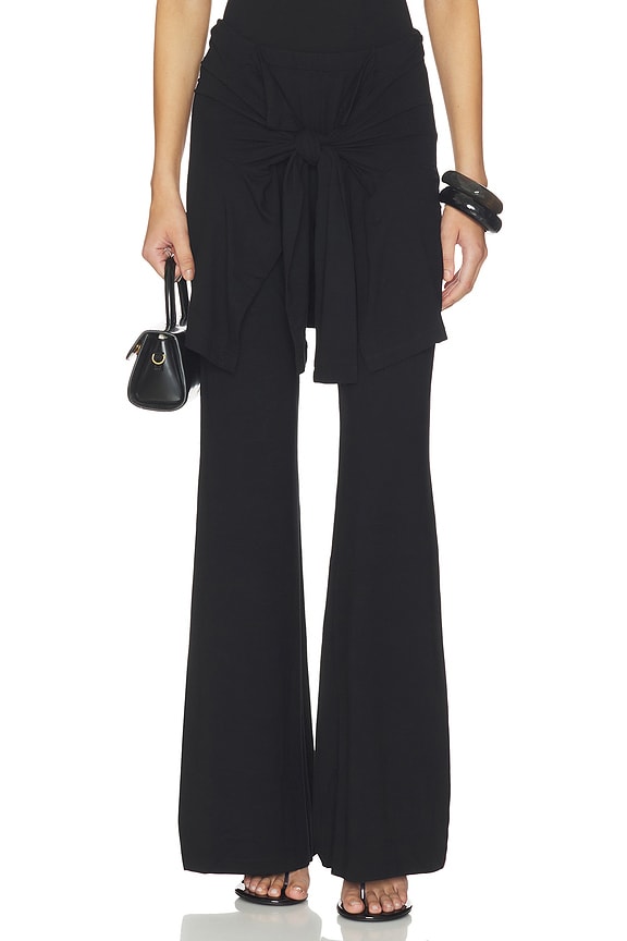 view 1 of 6 Waist Tie Pant in Black