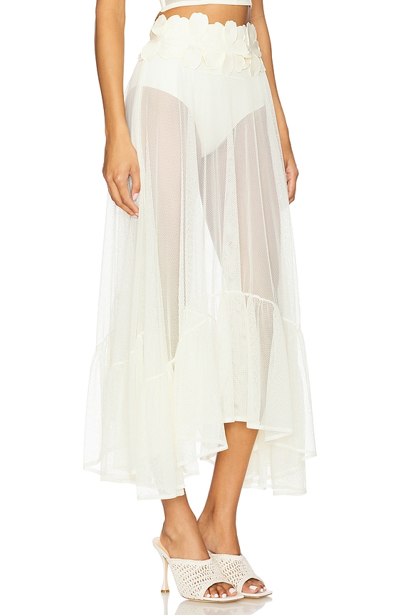 view 2 of 6 ЮБКА JARDIN DE LU in Ivory