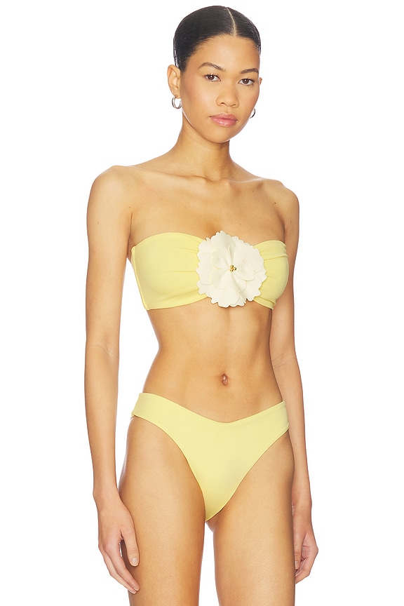 view 2 of 4 Maia Bikini Top in Butter