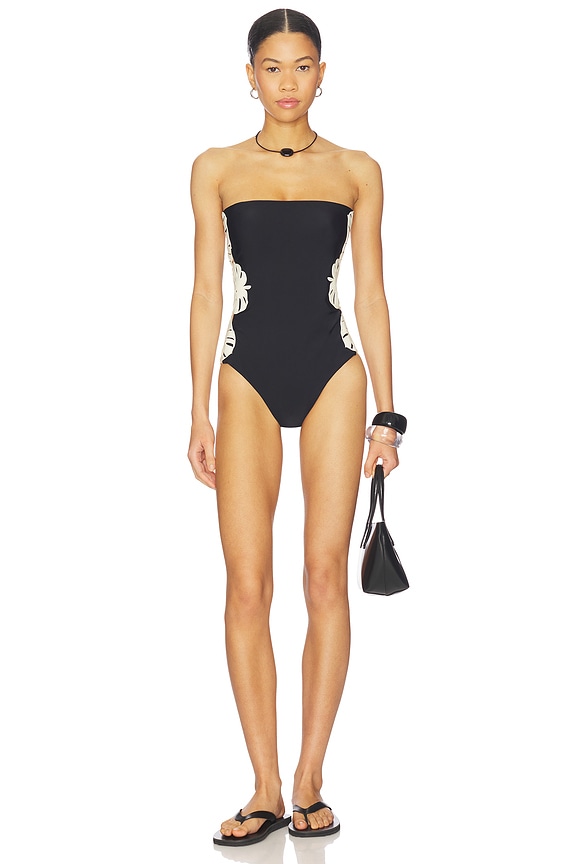 view 2 of 4 MAILLOT DE BAIN 1 PIÈCE IVANA in Black