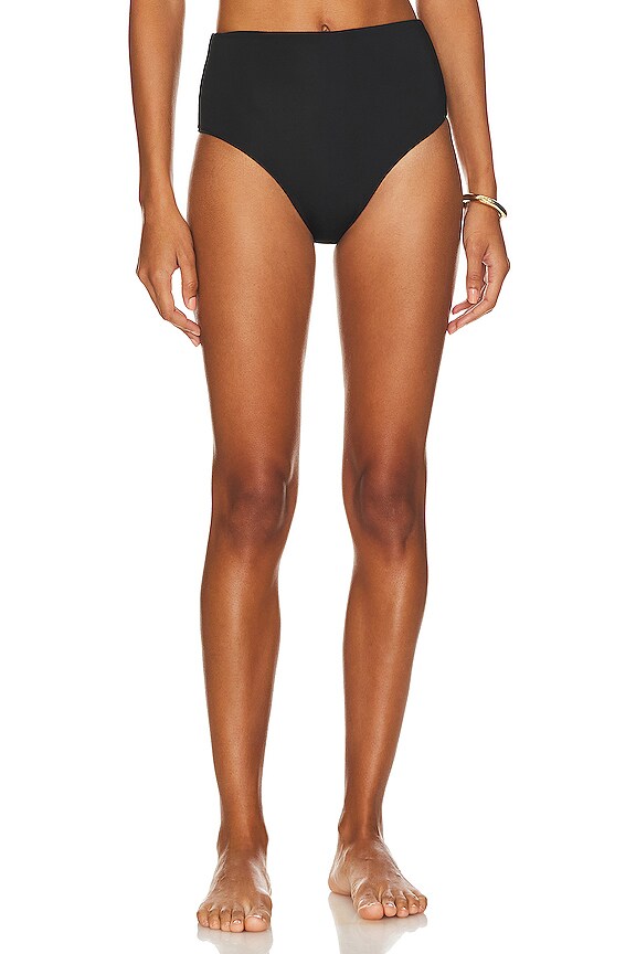 view 1 of 4 ハイウエストボトム in Black