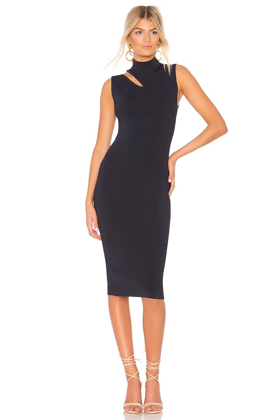 view 1 of 3 Debate Dress in Midnight