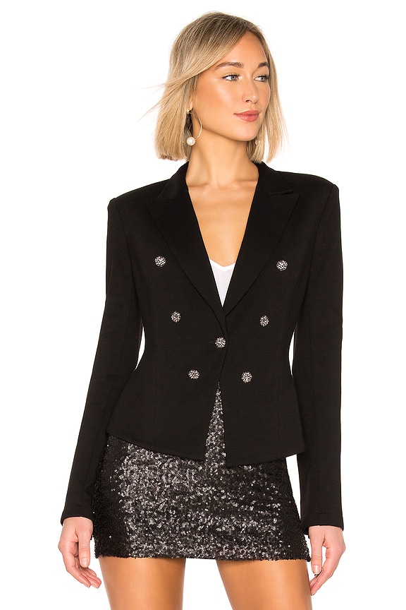 view 2 of 5 Jonesin Ponte Jacket in Black