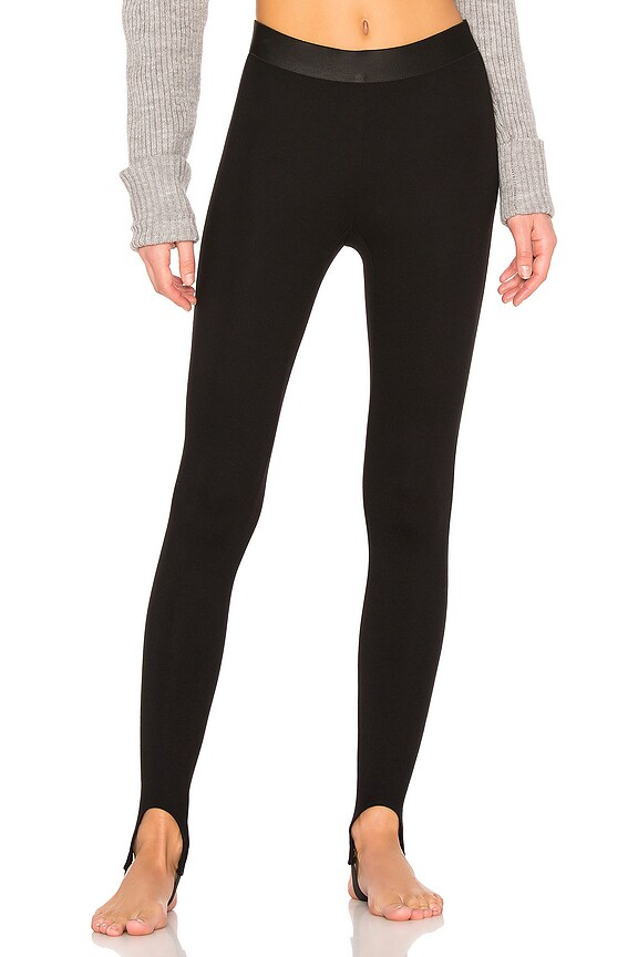 view 2 of 5 Shadow Dancing Stirrup Pant in Black