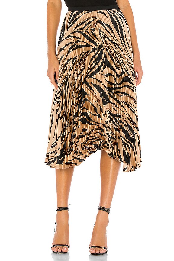 view 1 of 4 Logan Skirt in Camel Multi