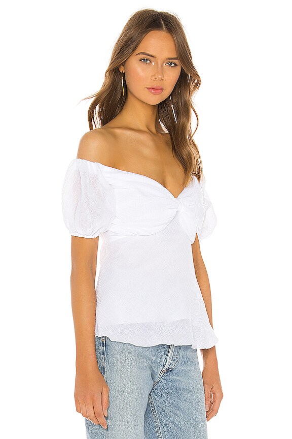 view 2 of 4 Jungle Out There Top in White