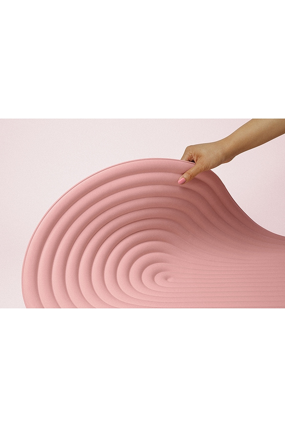 view 2 of 6 The Plush Capsule Mat in Blush