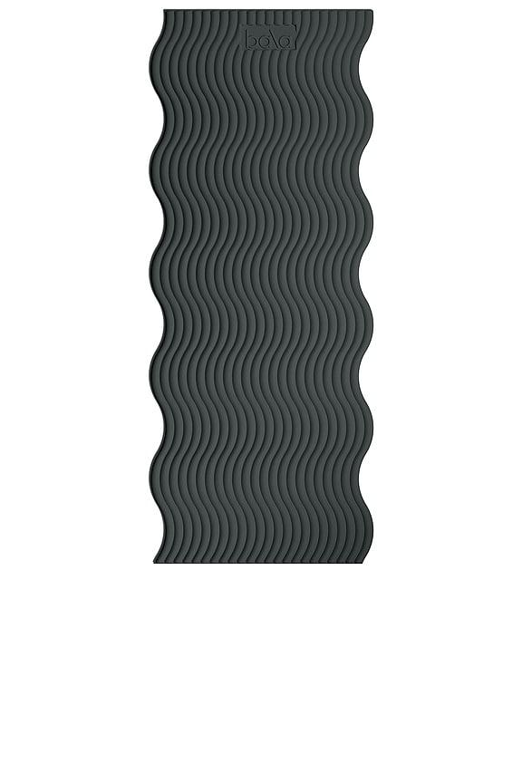 view 1 of 4 The Plush Wavy Mat in Charcoal