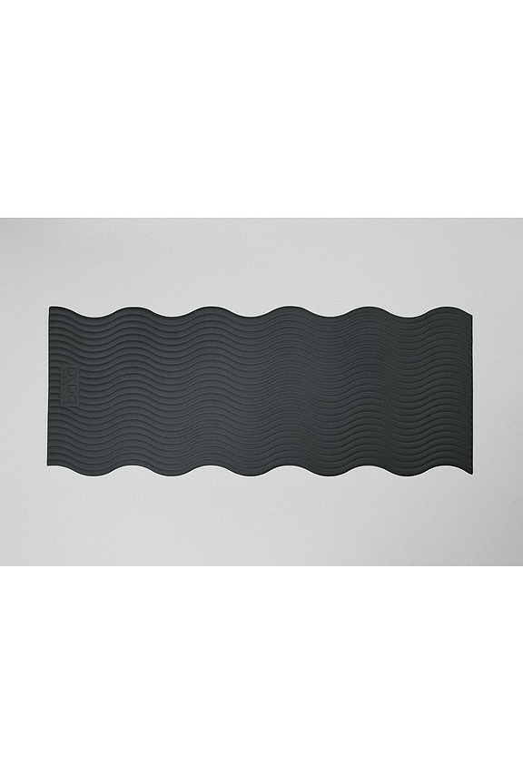 view 2 of 4 The Plush Wavy Mat in Charcoal
