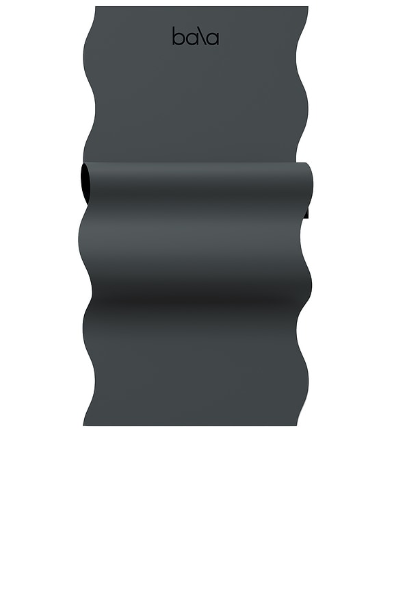 view 2 of 3 Wavy Mat in Charcoal