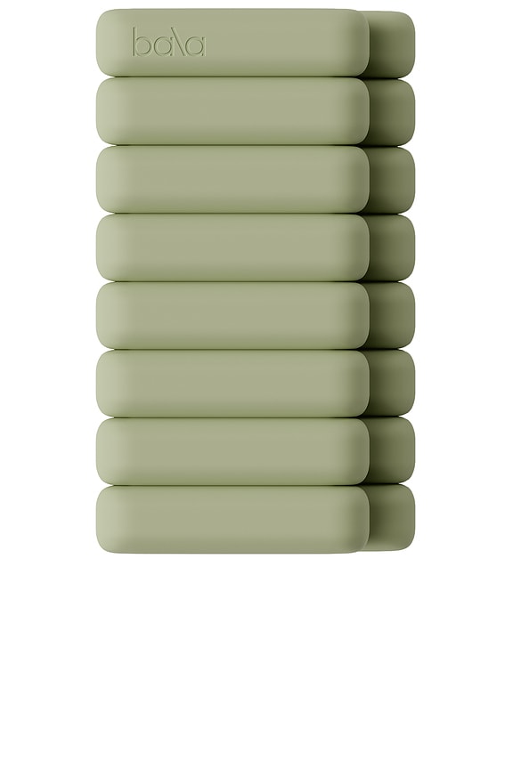 view 2 of 3 2 Pound Bangles in Sage