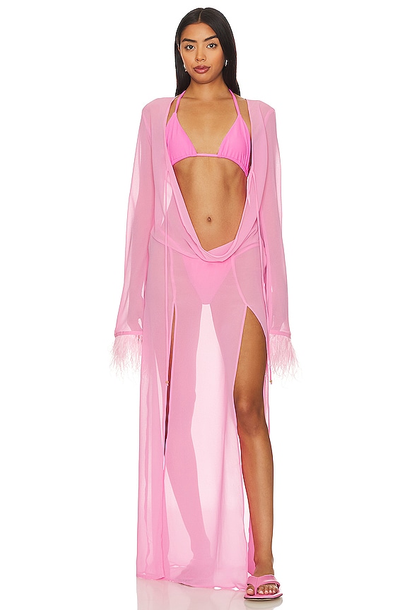view 2 of 4 ROBE CIARA in Baby Pink