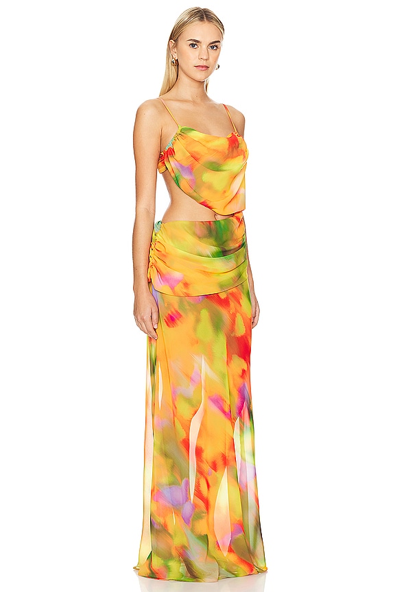 view 2 of 4 ALFIA マキシドレス in Sunrise