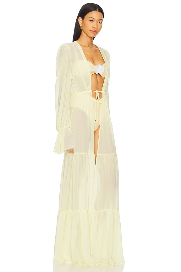 view 2 of 3 Amara Dress in Daisy Yellow