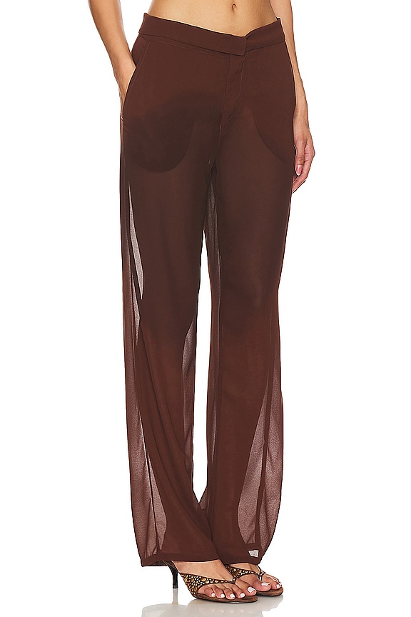 view 2 of 4 Gino Pants in Dark Brown