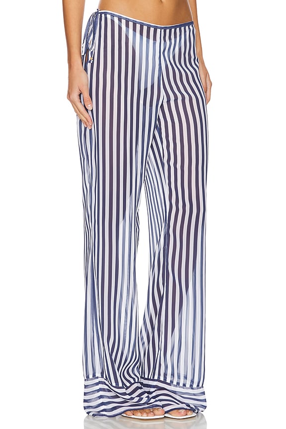 view 2 of 6 KINO 바지 in Ocean Stripes