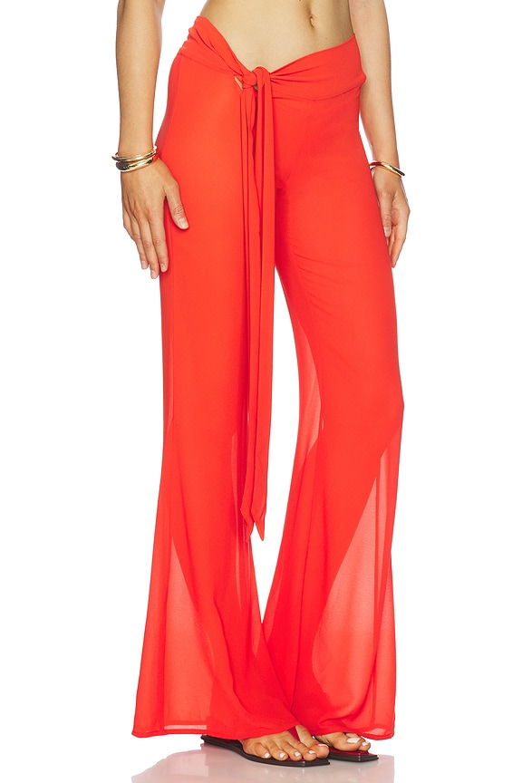 view 2 of 6 Bowie Pants in Scarlet Red