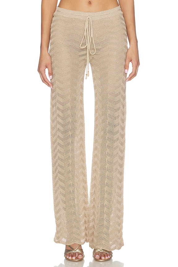 view 1 of 6 Bia Pants in Sand Gold