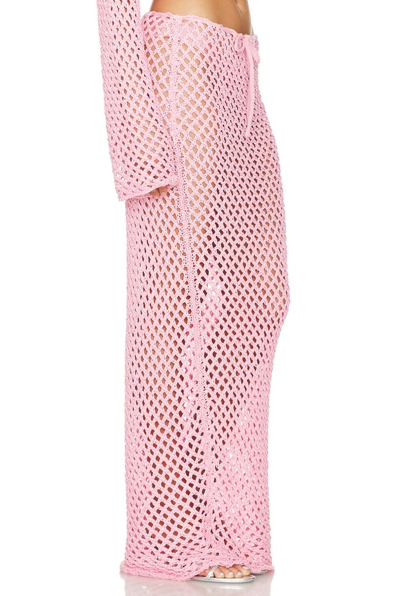 view 2 of 5 JUPE LONGUE MAGEN in Pink Cream