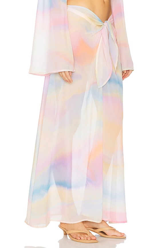 view 2 of 6 Hayzel Skirt in Pink Lagoon