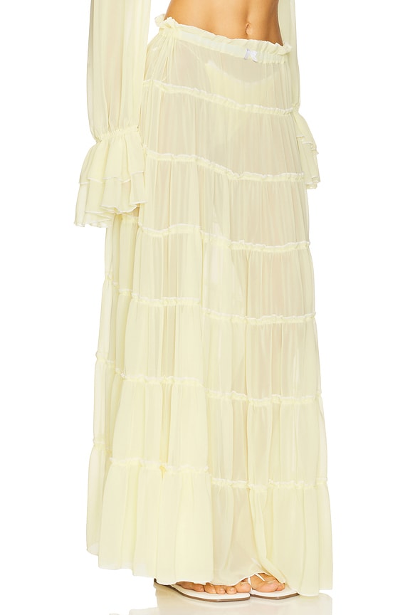 view 2 of 6 Elma Skirt in Daisy Yellow