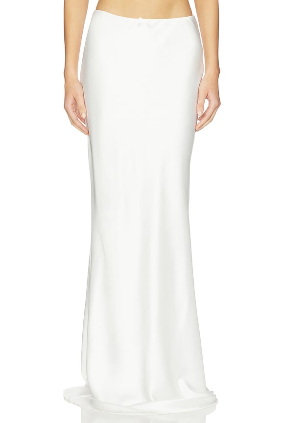 view 1 of 6 FALDA MAXI NONA in White