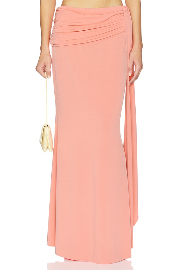 view 1 of 6 Fernanda Skirt in Peach Pink