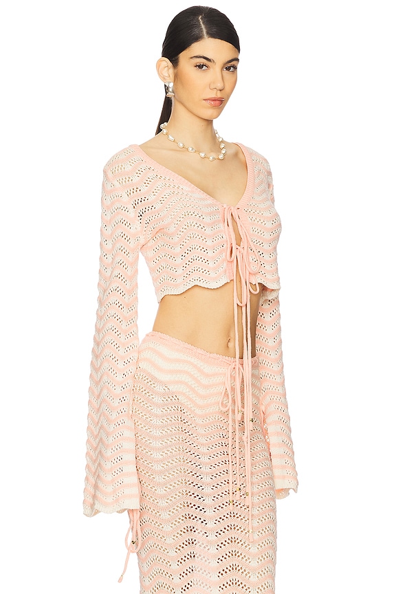 view 2 of 5 Miana Shirt in Knitted Pink