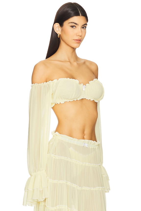 view 2 of 4 CAMISA ELMA in Daisy Yellow