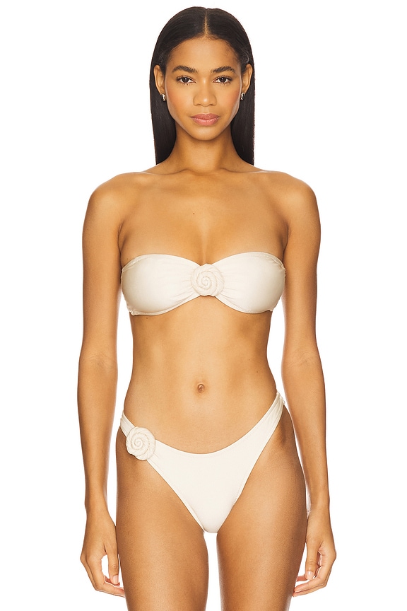 view 2 of 5 TOP BIKINI LULA in Macadamia