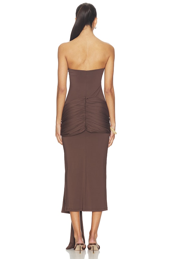 Laverne Strapless Midi Dress