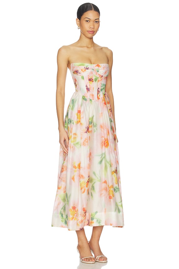 view 2 of 3 VESTIDO LOLA in Pink Floral