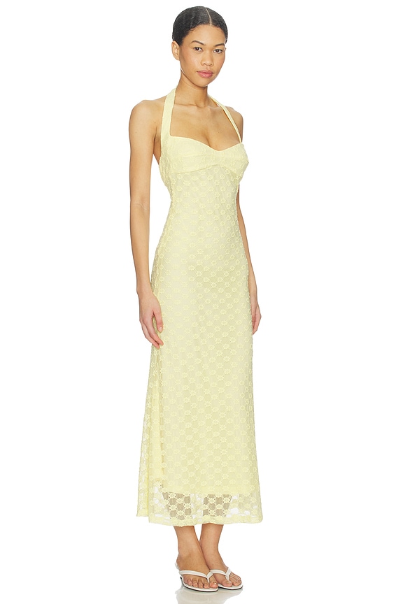 view 2 of 4 VESTIDO MARIKO in Canary Yellow