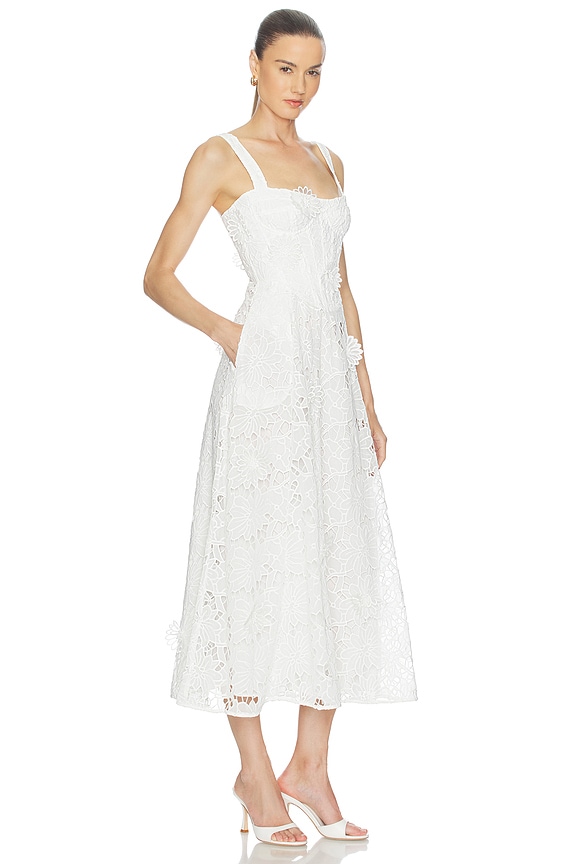 view 2 of 4 ROBE ADALINE in Orchid White