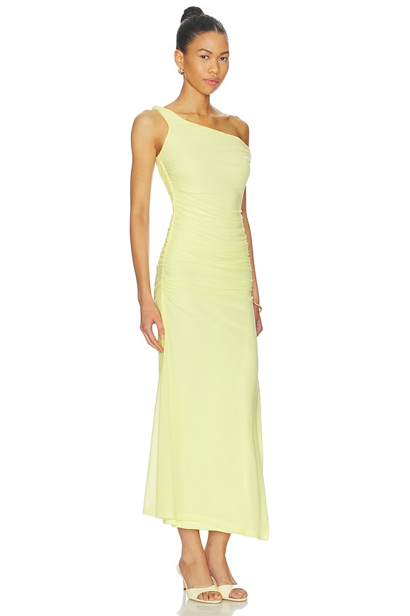 view 2 of 4 Layana Asym Maxi Dress in Canary Yellow
