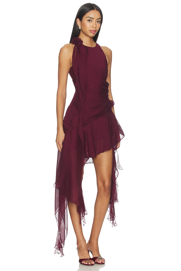 view 2 of 4 VESTIDO IVANA in Deep Plum