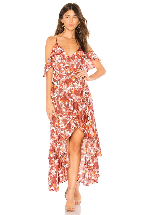 view 1 of 3 Frankie Frill Dress in Azure Floral