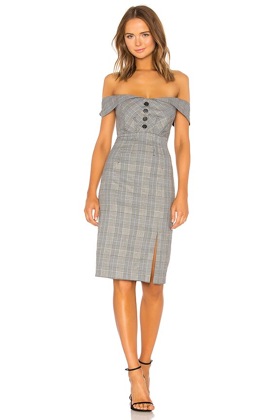 view 1 of 3 VESTIDO BELLA in Blue Check