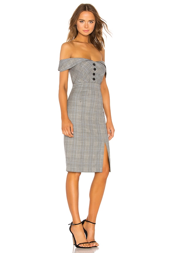 view 2 of 3 VESTIDO BELLA in Blue Check