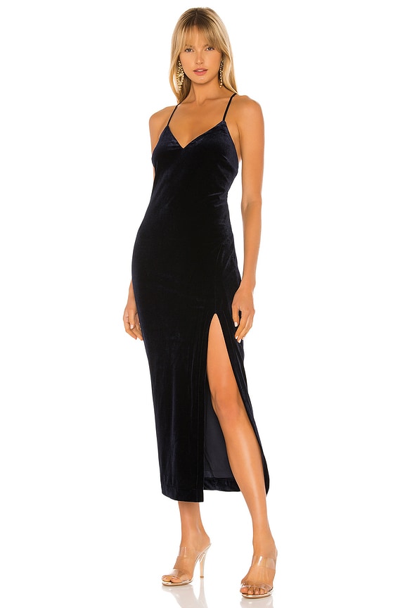 view 1 of 3 Courtney Slip Dress in French Navy