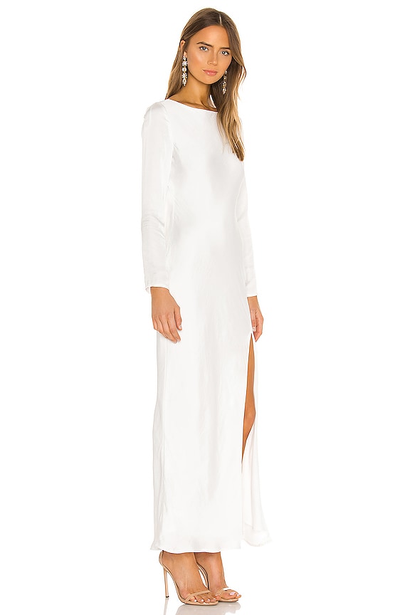 view 2 of 3 River Bias Dress in Orchid