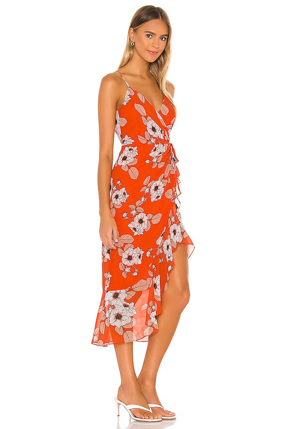 view 2 of 3 Loretta Dress in Poppy