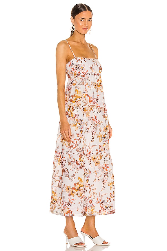 view 2 of 3 Floral Flow Dress in Natural Paisley